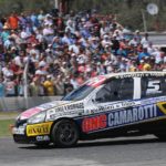 Emiliano Giacoponi (Renault Clio), ganador de la competencia disputada el 13 de marzo en San Jorge
